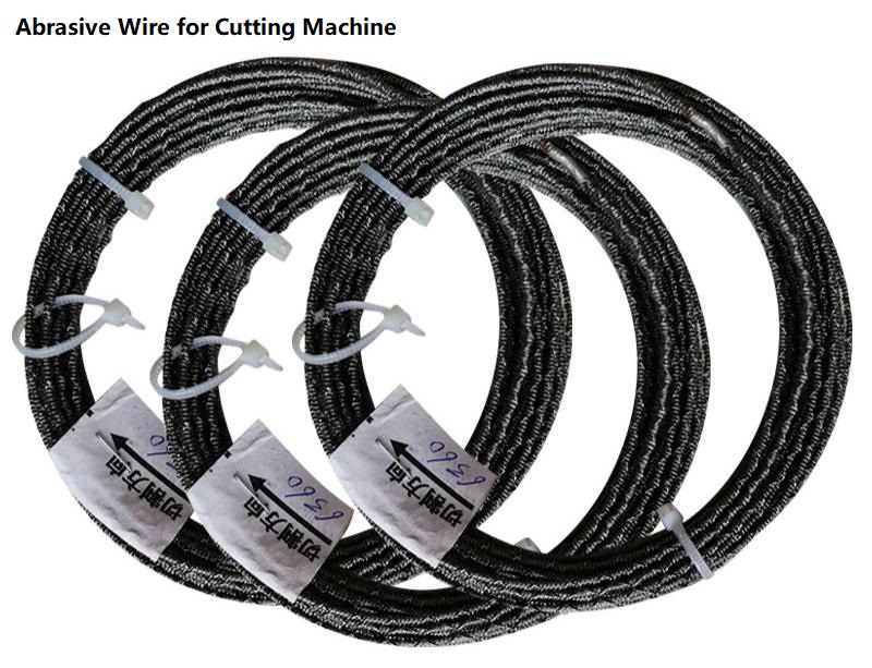 abrasive wire for cutting machine