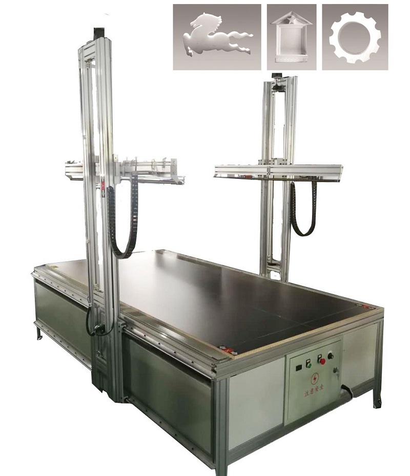 The application of 2D CNC foam cutting machine