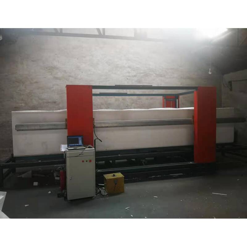 2D hot wire cnc foam cutting machine with oscillation for styrofoam architectural mouldings