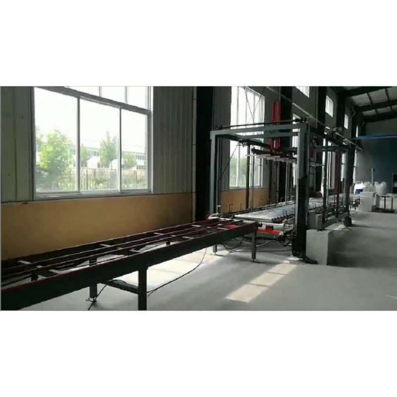 Full automatic and continous eps cutting line with oscillating hot wires